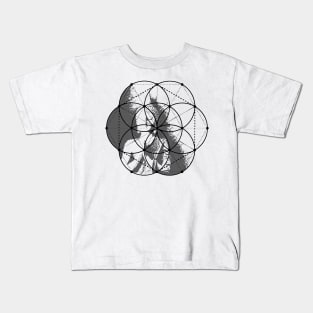 Buddha flower of life Kids T-Shirt